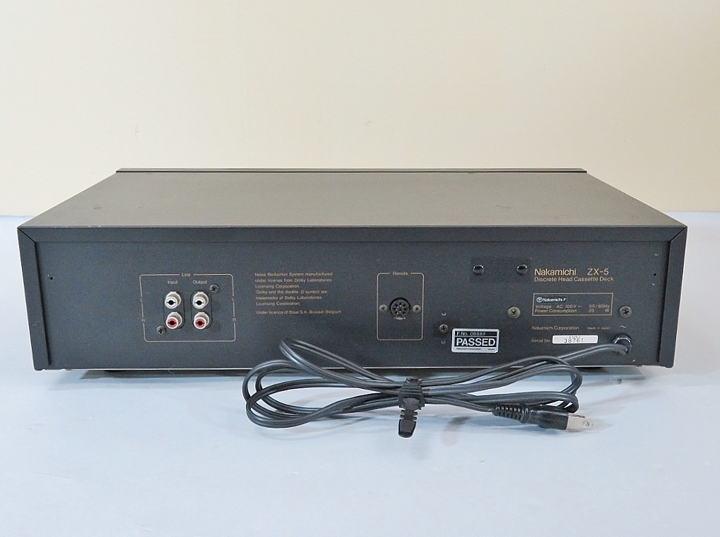 Nakamichi/ナカミチ ZX-5 カセットデッキ (928 元箱付