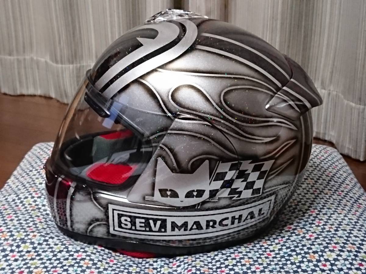 Arai フルフェイス hr HR 忠ヘル 忠男sp 走り屋 日章 L L フルフェイス