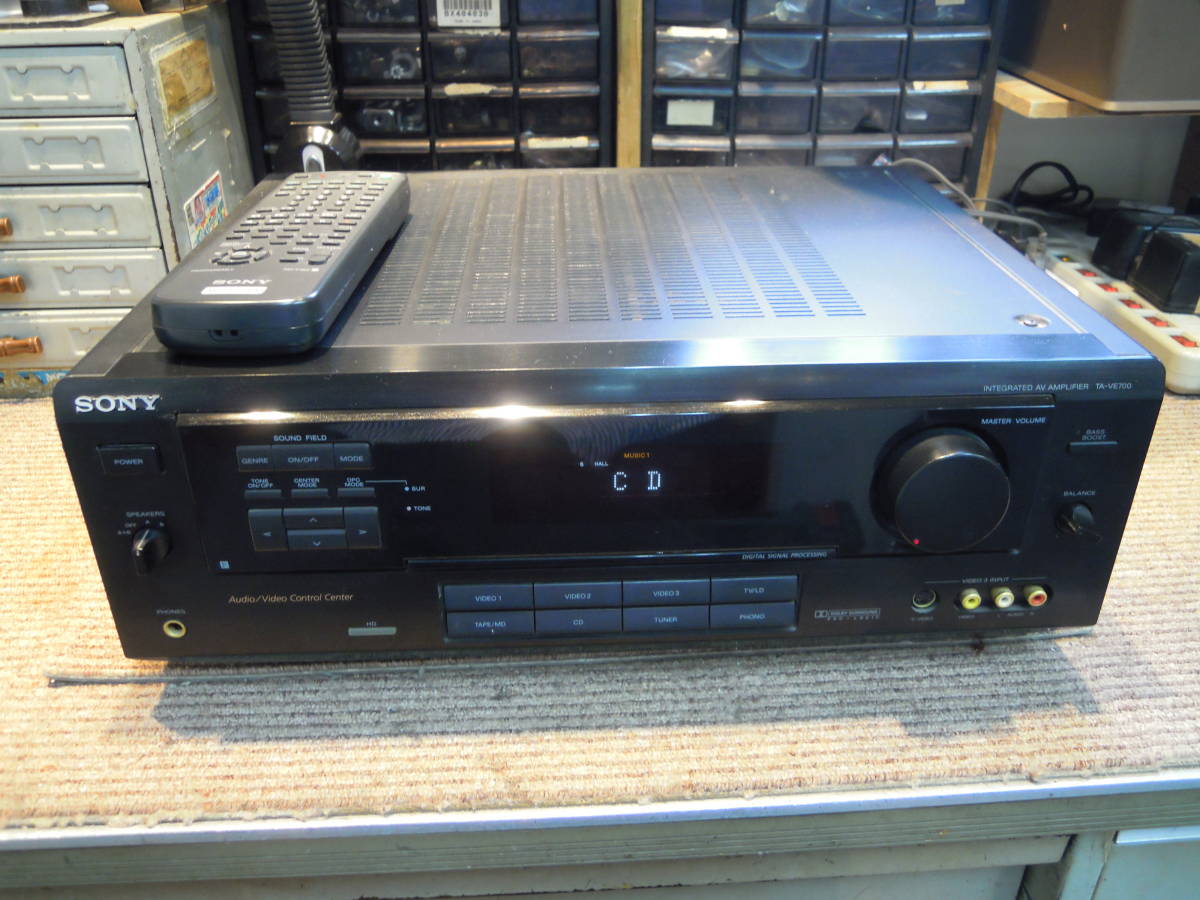 SONY - TA-VE700 AVアンプ メルカリ Yahoo!オークション TA-VE700