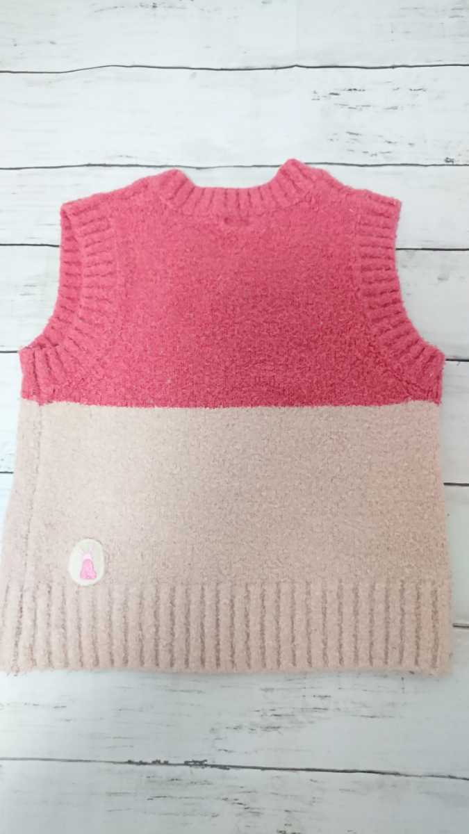 コンビミニ ニット ベスト 女の子 うさぎ ピンク ８０ ９０ もこもこ 90 85 94cm 売買されたオークション情報 Yahooの商品情報をアーカイブ公開 オークファン Aucfan Com