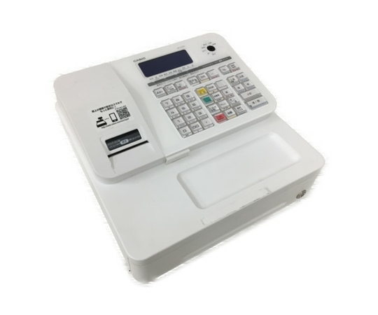 CASIO SR-S200 レジスター ホワイト ドロア カシオ 中古 O5245006