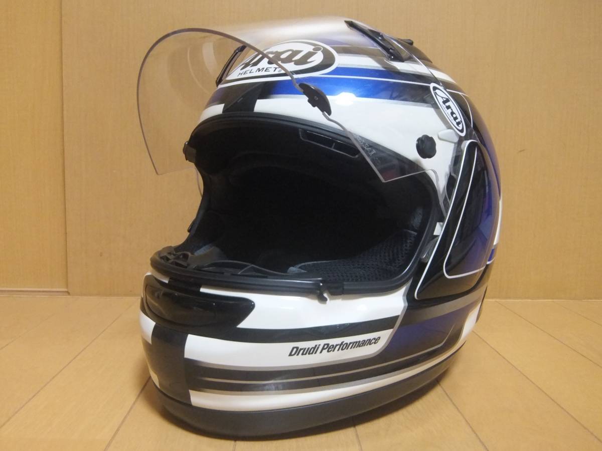 アライ アストロIQ フォーミュラ 青 多く