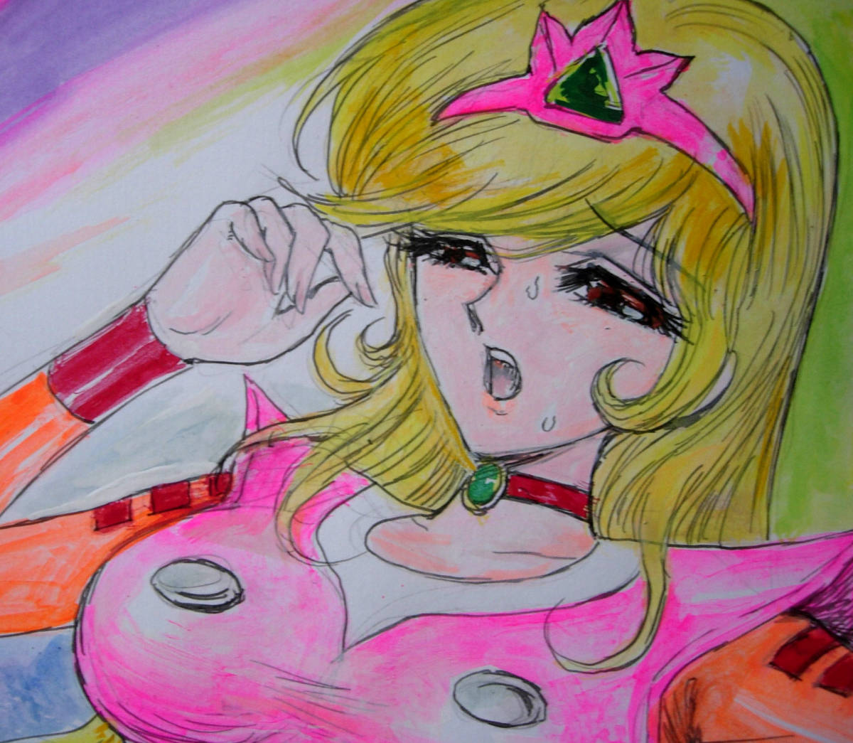 A７４５手描き同人イラスト オーロラ姫 手描きイラスト 売買されたオークション情報 Yahooの商品情報をアーカイブ公開 オークファン Aucfan Com