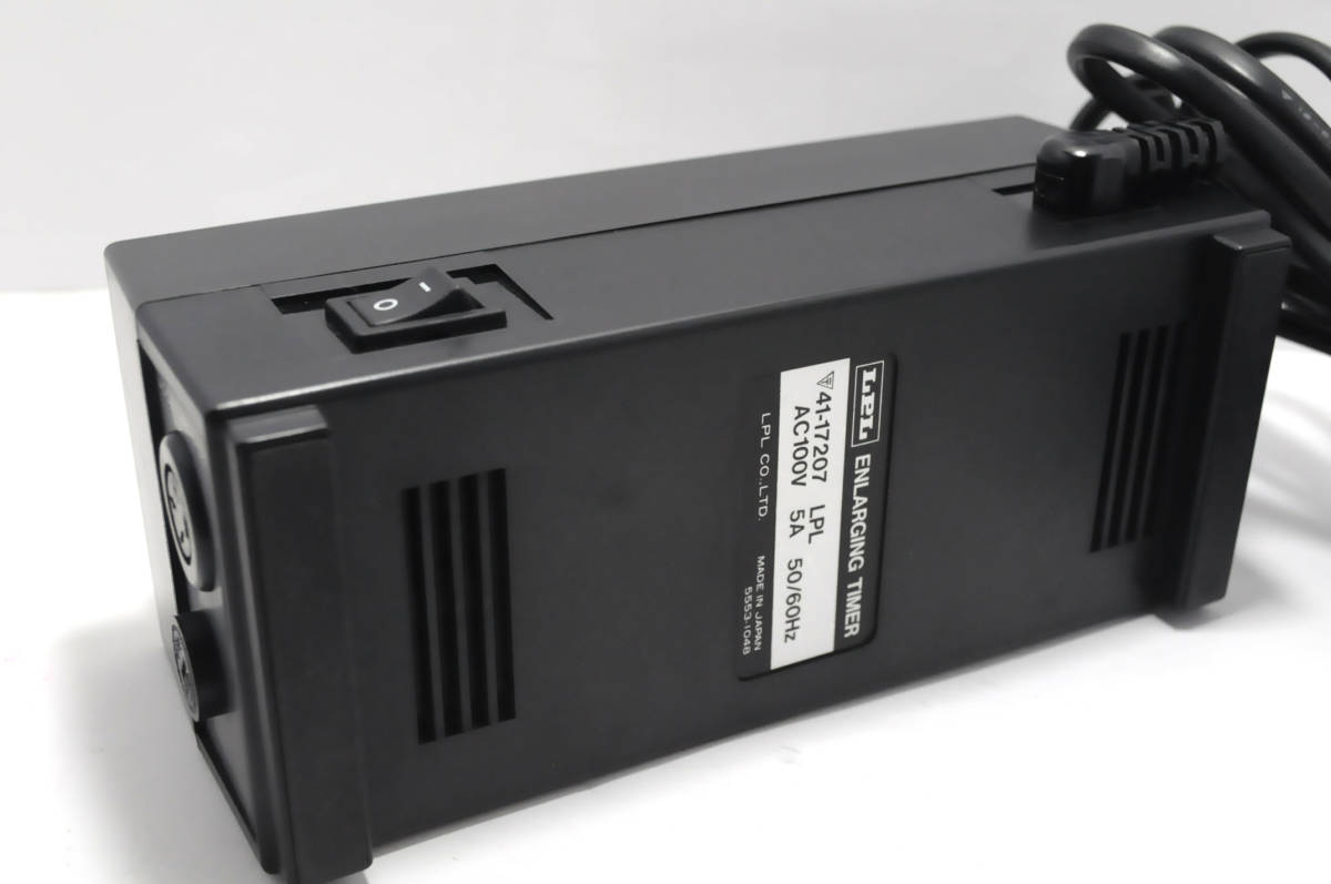美品】LPL 引き伸しタイマーET-400 箱、取扱説明書付き ☆ キレイ！
