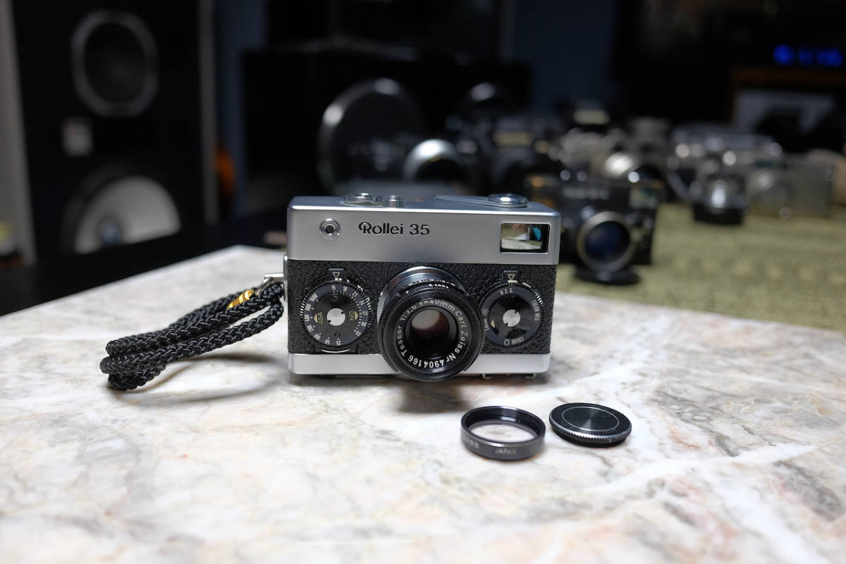 【正規品，人気】 交渉あり Rollei 35 Carl zeiss tessar 40mm/F3.5 Germany ドイツ製 ストラップ/フィルター／フロントキャップ付(ローライ)｜売買されたオークション情報、yahooの商品情報をアーカイブ公開 - オークファ ローライ