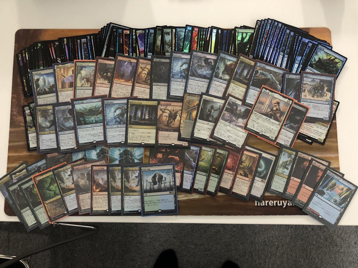 MTG foilまとめ売り500枚セット 神話レア、レア、両面土地などの優良