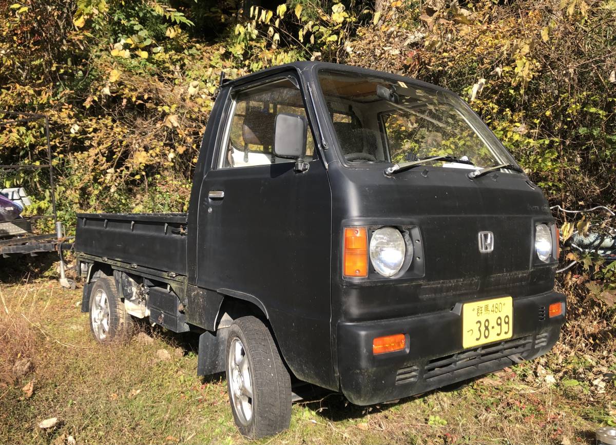 TNアクティ 4WD 希少5MT クーラー付き 引き取り限定 クラッチ滑り 