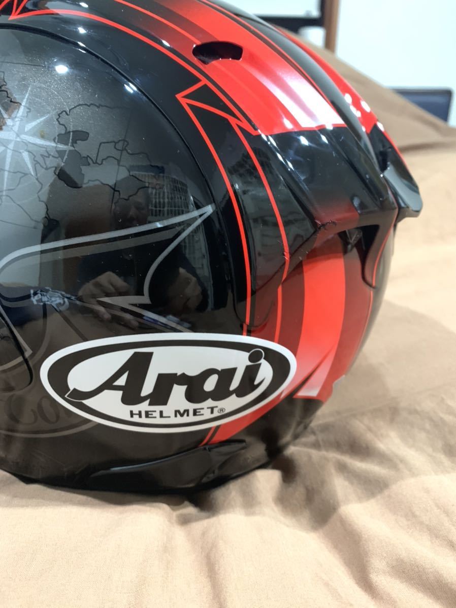 Arai アライ VZ-ram ハラダツアー XL 美品 セキュリティ、セーフティ