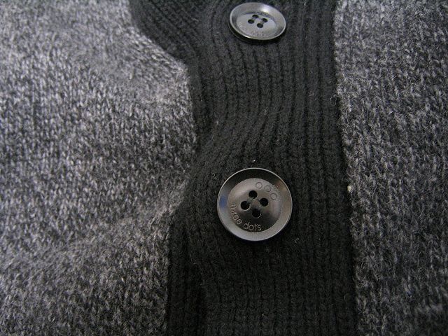 THREE DOTS スリードッツ カシミヤ混 ショールカラー ニット 
