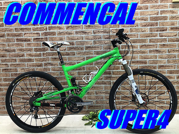 人気SALE，限定セール 1円スタート COMMENCAL SUPER4 2010頃 size:M コメンサル スーパー4 SHIMANO XTR MTB MAVIC CROSSMAX SLR FOX EASTON(Mサイズ)｜売買されたオークション情報、yahooの商品情報をアーカイブ公開 - オークファン フルサスペンション