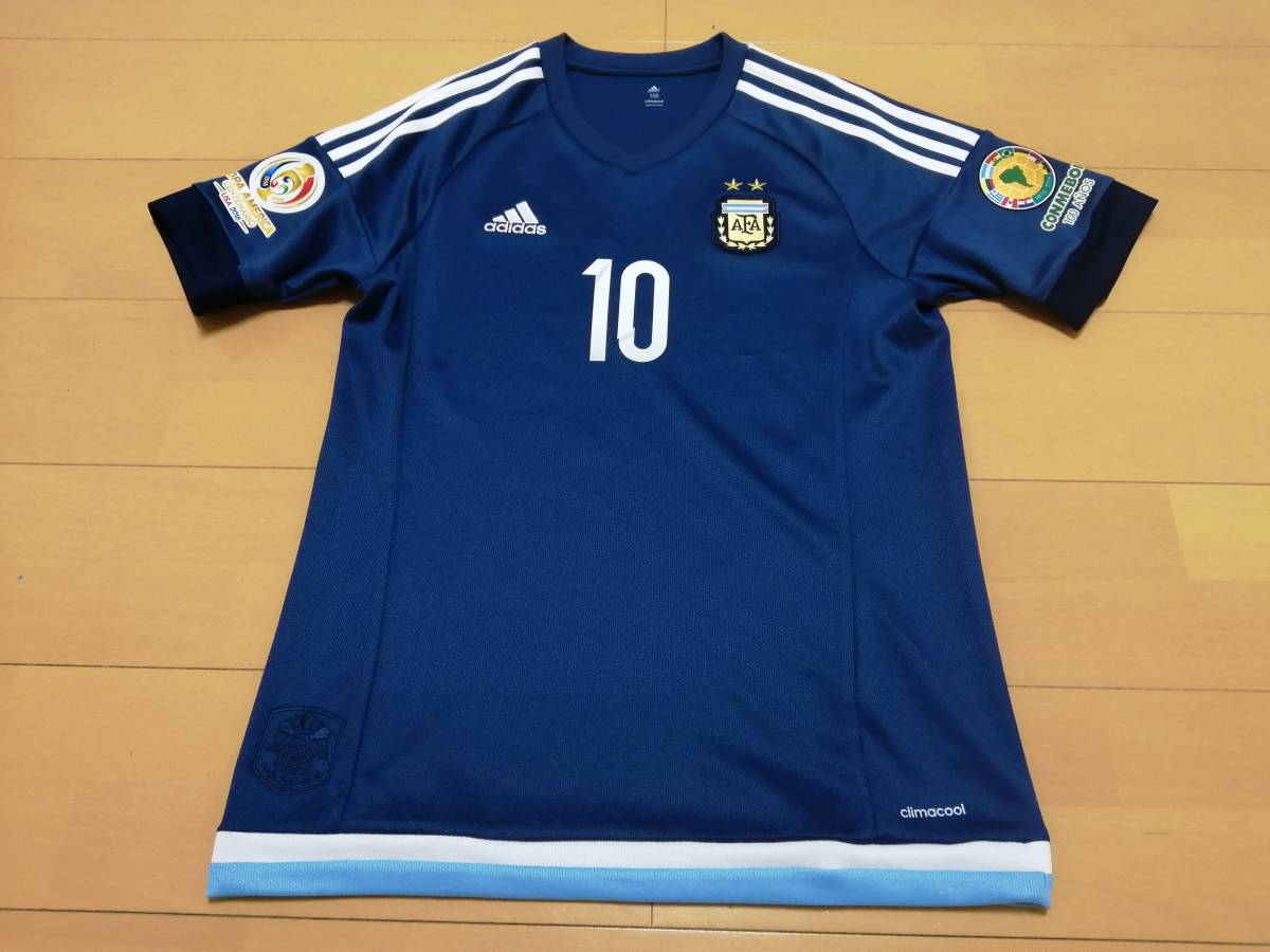 【100%新品，お得】 正規品 ２０１6 アルゼンチン代表 コパ アメリカUSA仕様 ＃１０ メッシ ＵＳＥＤ(アルゼンチン)｜売買されたオークション情報、yahooの商品情報をアーカイブ公開 - オークファン ユニフォーム