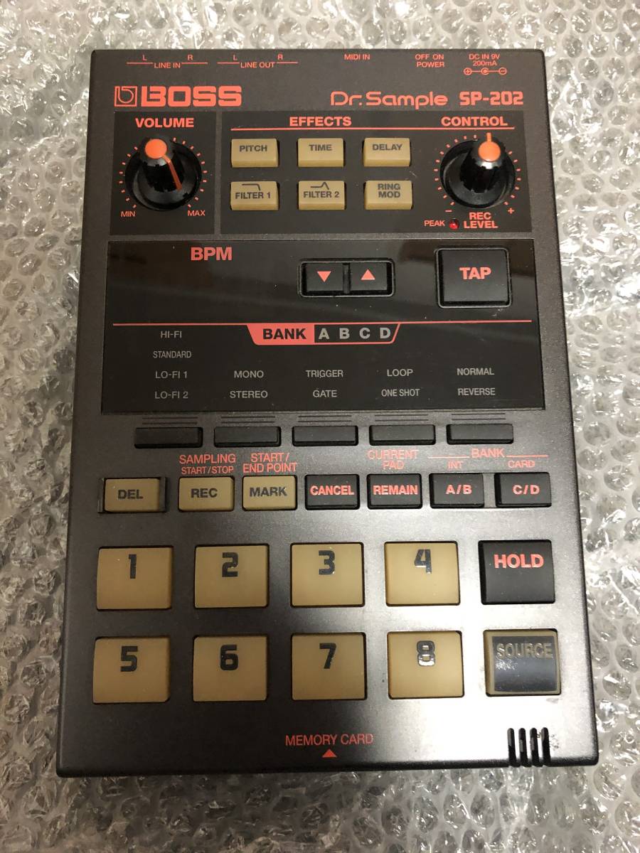 SP-202 BOSS Sample Roland Sampler Dr. サンプラー Machine Drum