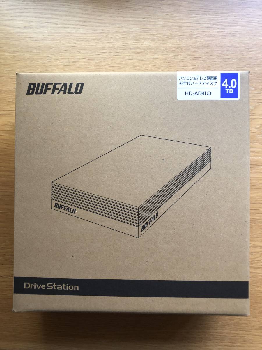 ネット販売好調 未使用 BUFFALO 外付けハードディスク バッファロー