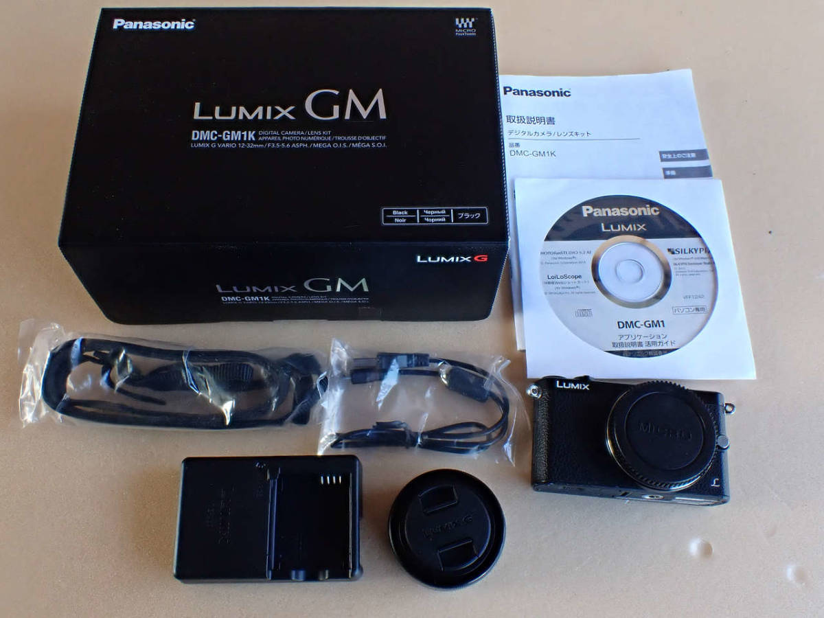 LUMIX Panasonic パナソニック レンズキット DMC-GM1K-D - オレンジ 