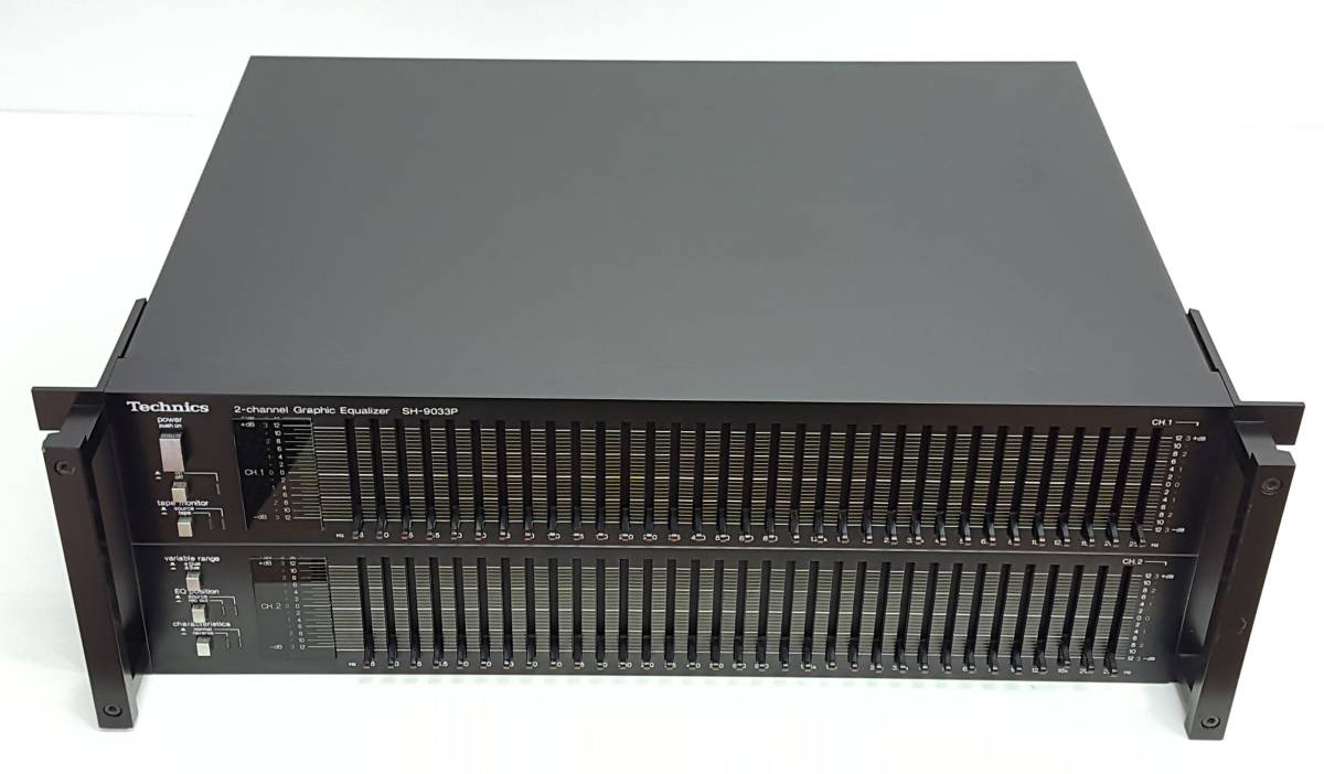 Technics SH-9033P Yahoo!オークション - グラフィックイコライザー
