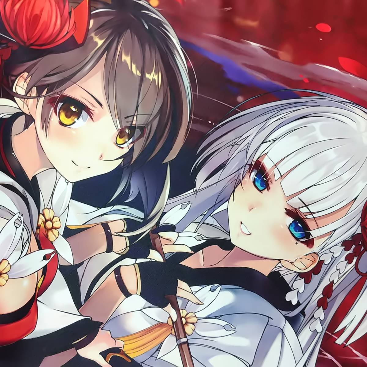 特大A1タペストリー しろきつね 白い狐の住む社 C94 アズールレーン 翔 