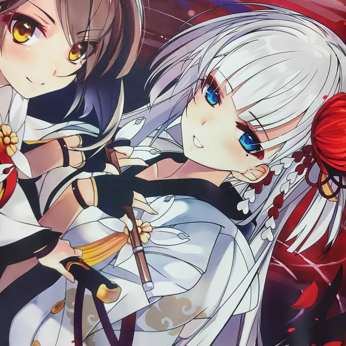 特大A1タペストリー しろきつね 白い狐の住む社 C94 アズールレーン 翔