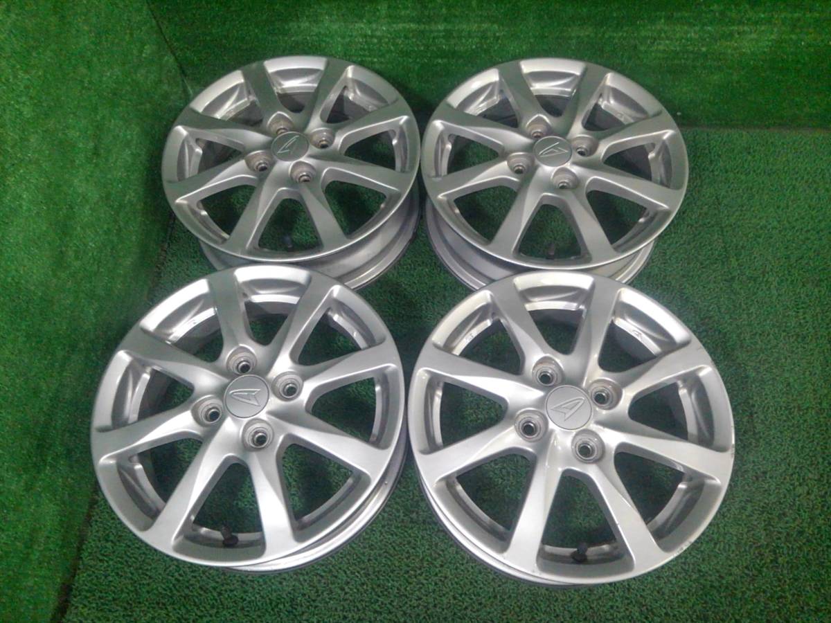 ダイハツ ムーヴ等に 14×4.5J +45 4穴 PCD100 純正ホイール4