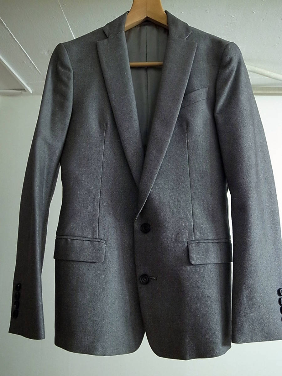 Ato アトウ テーラードジャケット サリバン ラフシモンズ Diorhomme グレー 男性用 売買されたオークション情報 Yahooの商品情報をアーカイブ公開 オークファン Aucfan Com