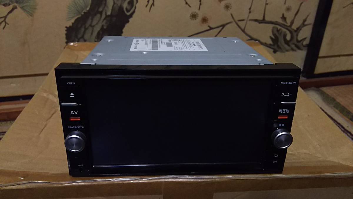 MC315D-W 日産純正 2018年地図データ 11-33 SDナビ フルセグ⁄Bluetooth 