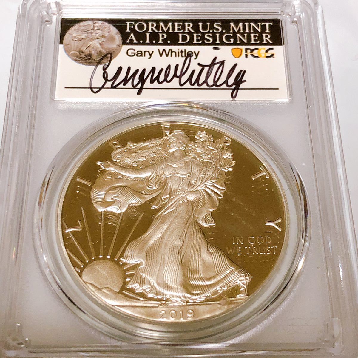  最高鑑定 サイン入り アメリカ イーグル銀貨 PCGS PR70DC First Day of Issue Gary Whitley氏 シルバーモダンコイン(北アメリカ)｜売買されたオークション情報、yahooの商品情報をアーカイブ公開 - オーク 北アメリカ