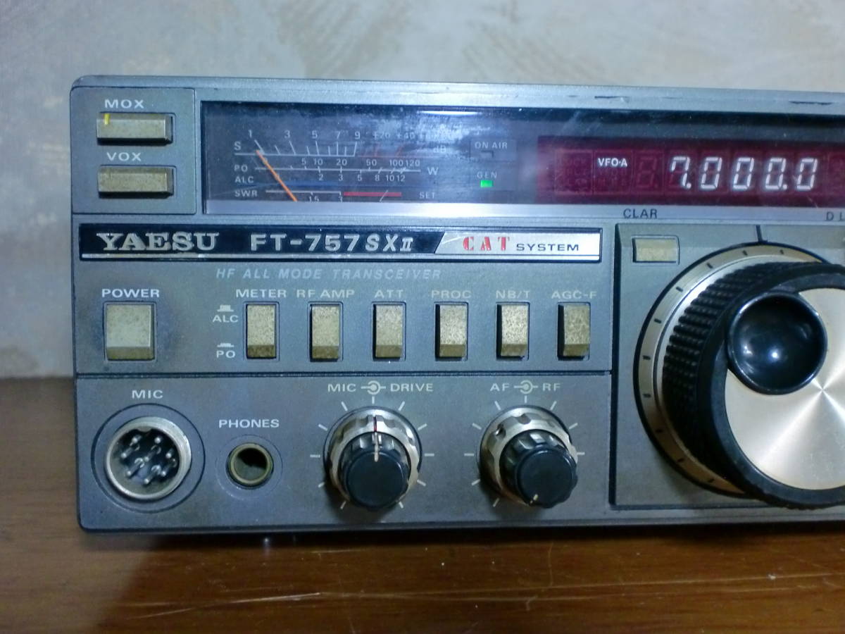 ジャンク YAESU FT-757GX アマチュア 無線機 トランシーバー K5171328
