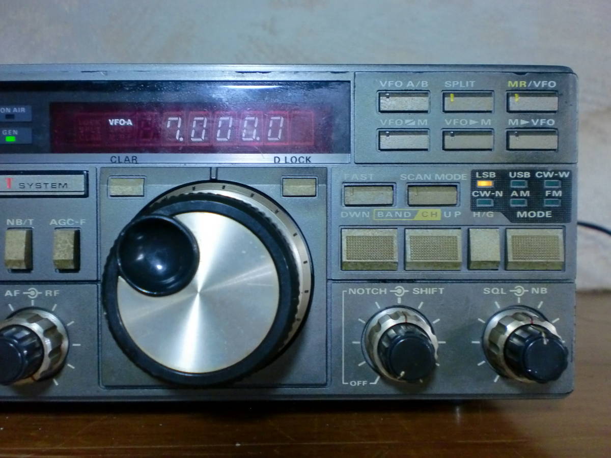 ジャンク YAESU ヤエス 八重洲 FT-757SXII HF帯 無線機 アマチュア無線