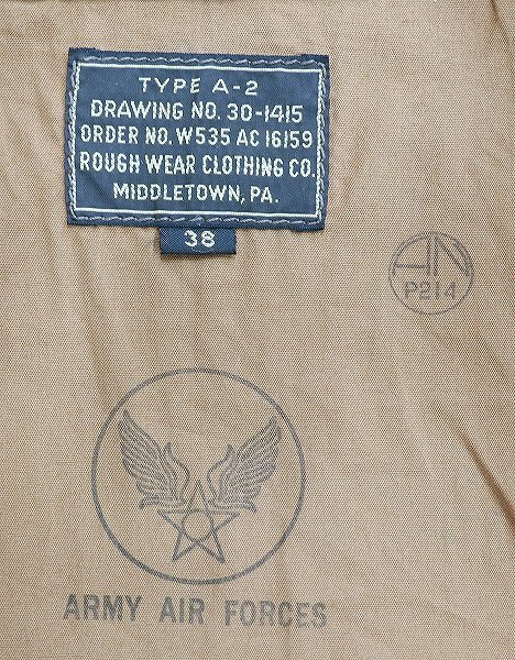 2J5567/THE FEW A-2 ラフウェア 16159 バダラッシカウハイド ミックス