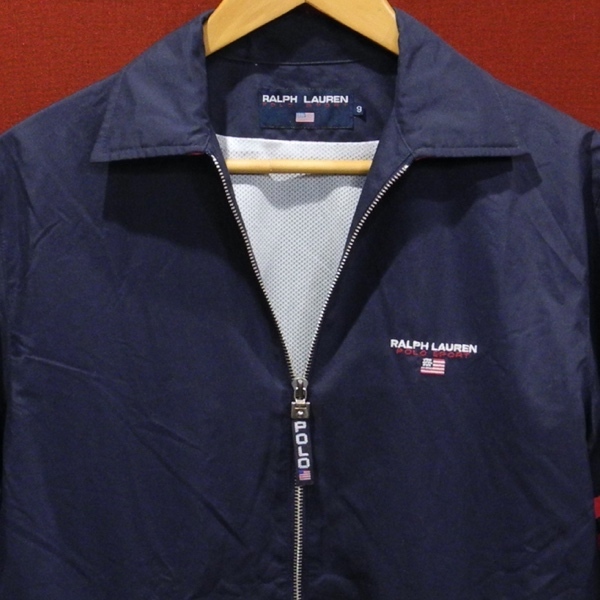 ラルフローレン POLO SPORT ポロスポーツ ロゴ ライン ZIP ライト  