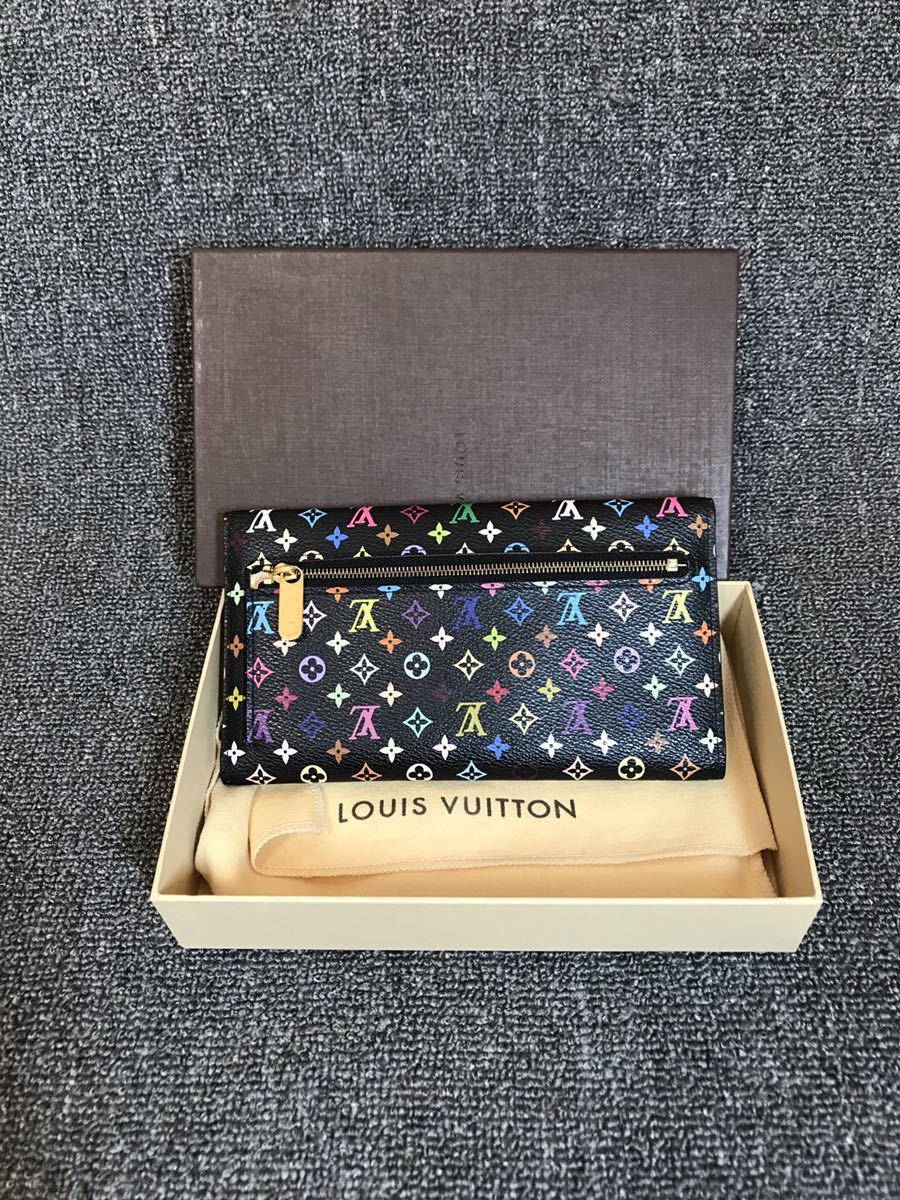 極美品，ルイヴィトンマルチカラー長財布 【公式通販】