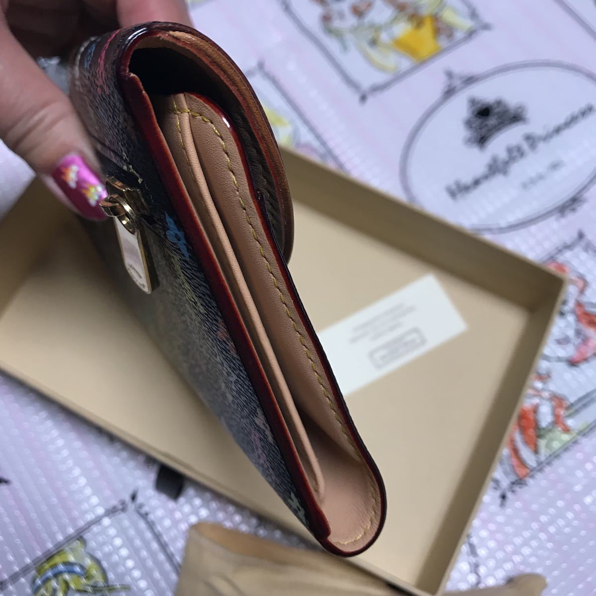 極美品，ルイヴィトンマルチカラー長財布 【公式通販】