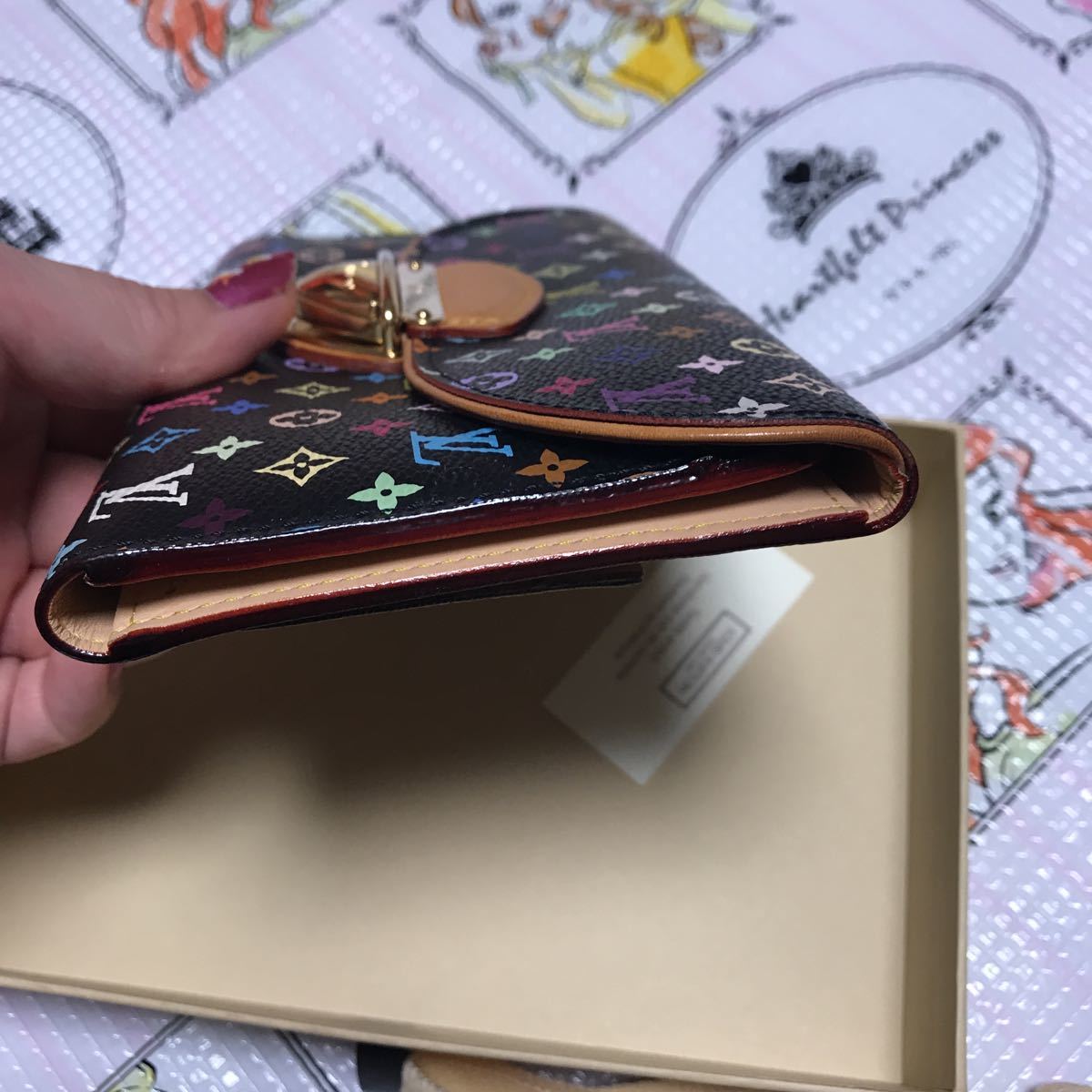 極美品，ルイヴィトンマルチカラー長財布 【公式通販】