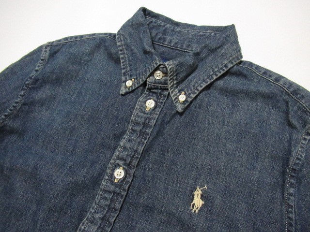 Ralph Lauren ラルフローレン デニム シャツ ワンピース S 同梱可 ワンピース ロング 売買されたオークション情報 Yahooの商品情報をアーカイブ公開 オークファン Aucfan Com