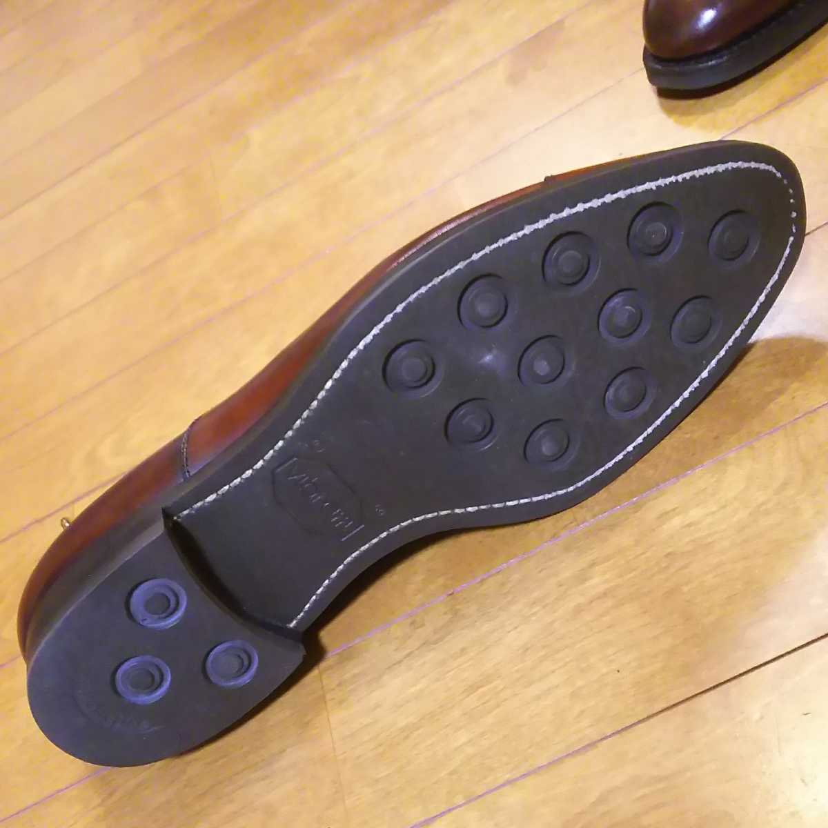 美品）三陽山長 友二郎 R2010 US7.5（25.5cm）シューツリーセット 
