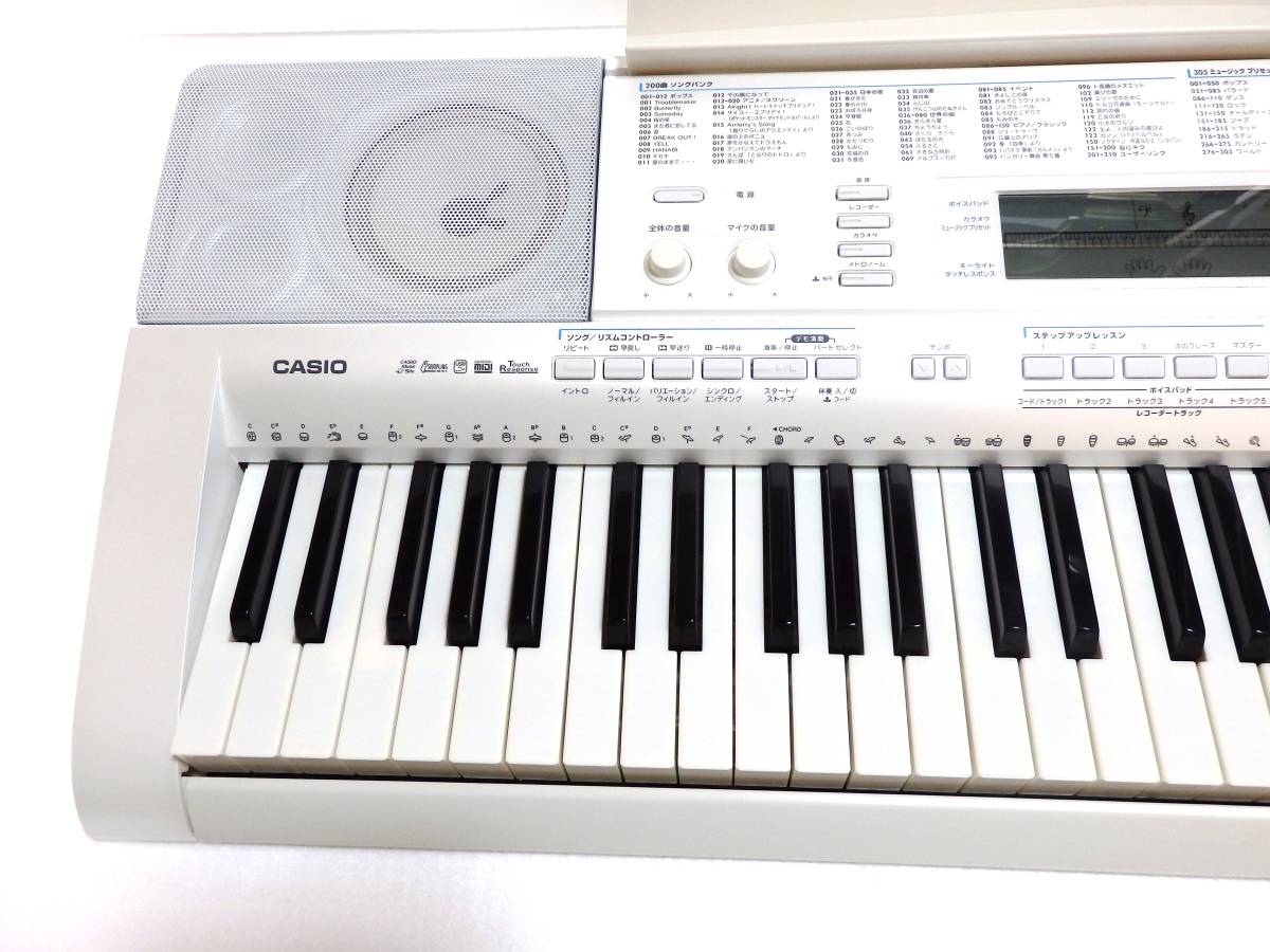 CASIO LK-208 キーボード 光ナビゲーション スタンド付き LK-208 CASIO