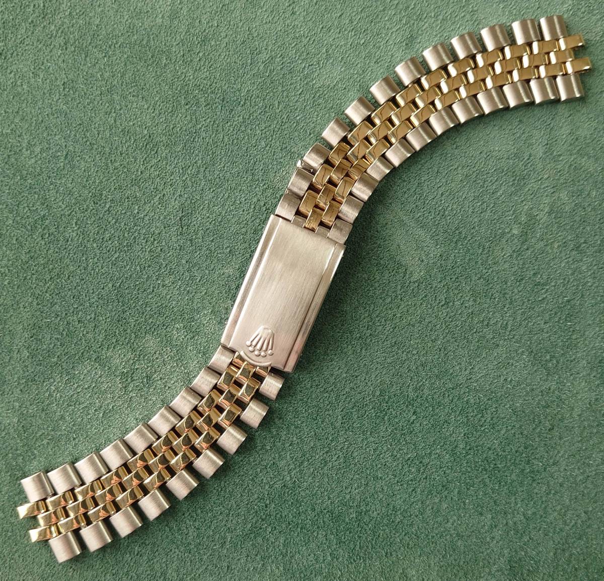 ロレックス純正 USAジュビリーブレス ビッグクラウン ビッグロゴ 14K