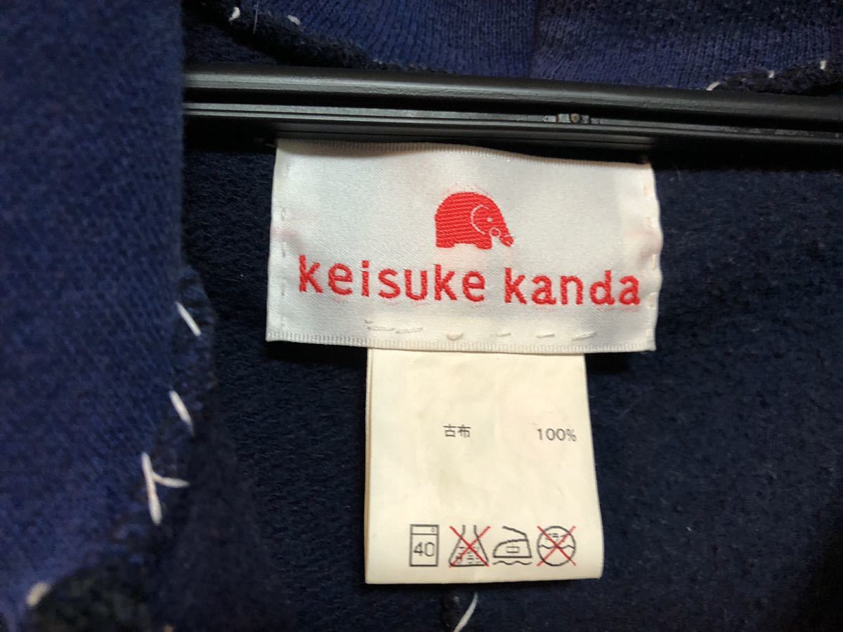 keisuke kandaケイスケカンダ手縫いパーカーパーカー ケイスケカンダ 