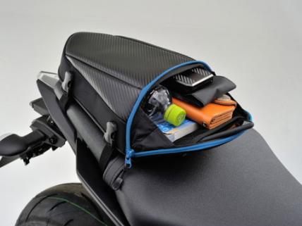 デイトナ 95736 HenlyBeginsシートバッグ 【DH-708】 カーボン＆ブルー