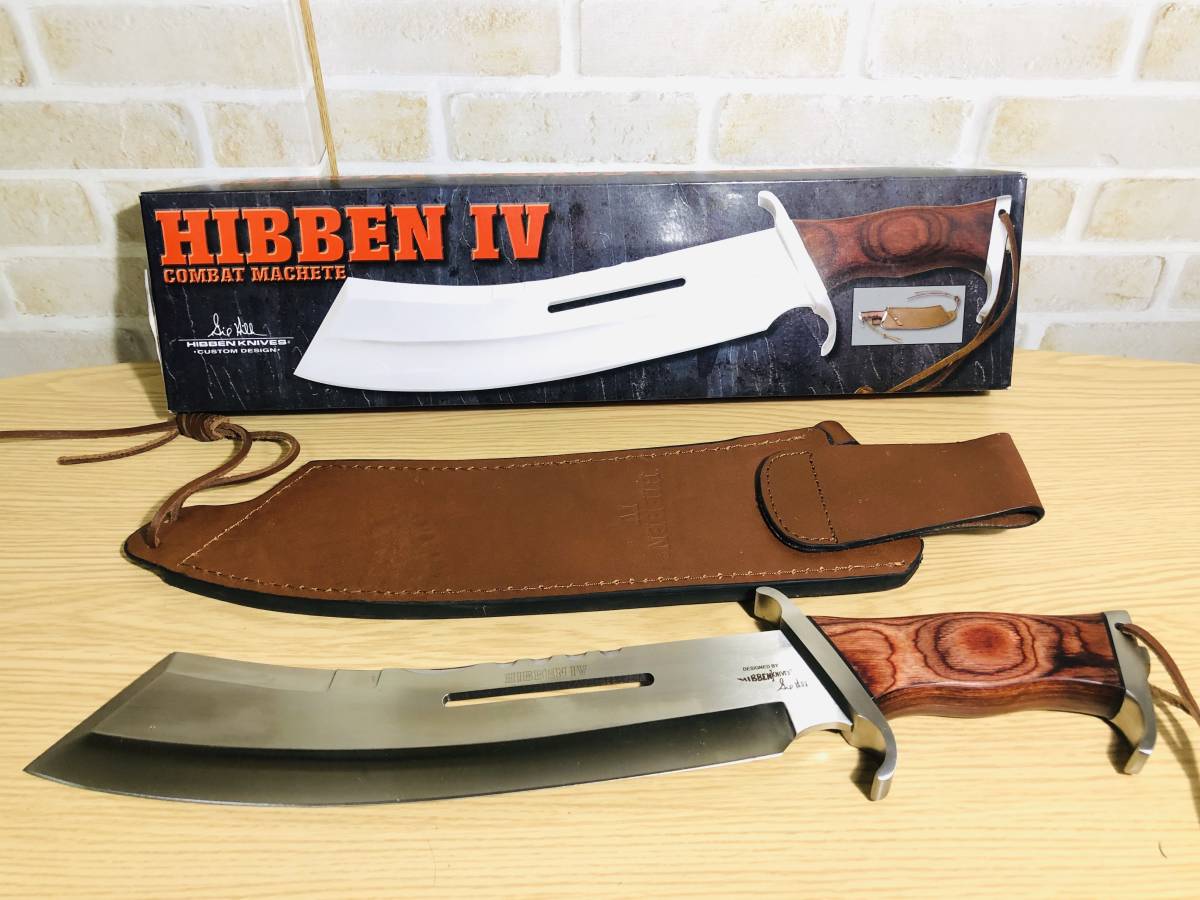 【正規品】 Hibben IV Combat Machete ヒブン４(ハンティングナイフ、狩猟刀)｜売買されたオークション情報、yahooの商品情報をアーカイブ公開 - オークファン ハンティングナイフ、狩猟刀
