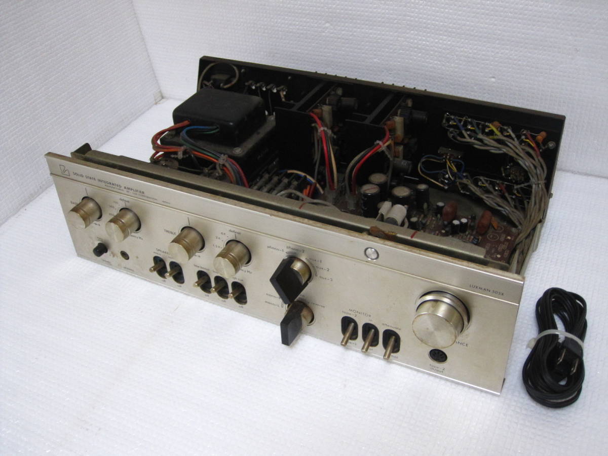 買取公式 △ラックスマン アンプ△LUXMAN 505X 中身 未チェック△JUNK