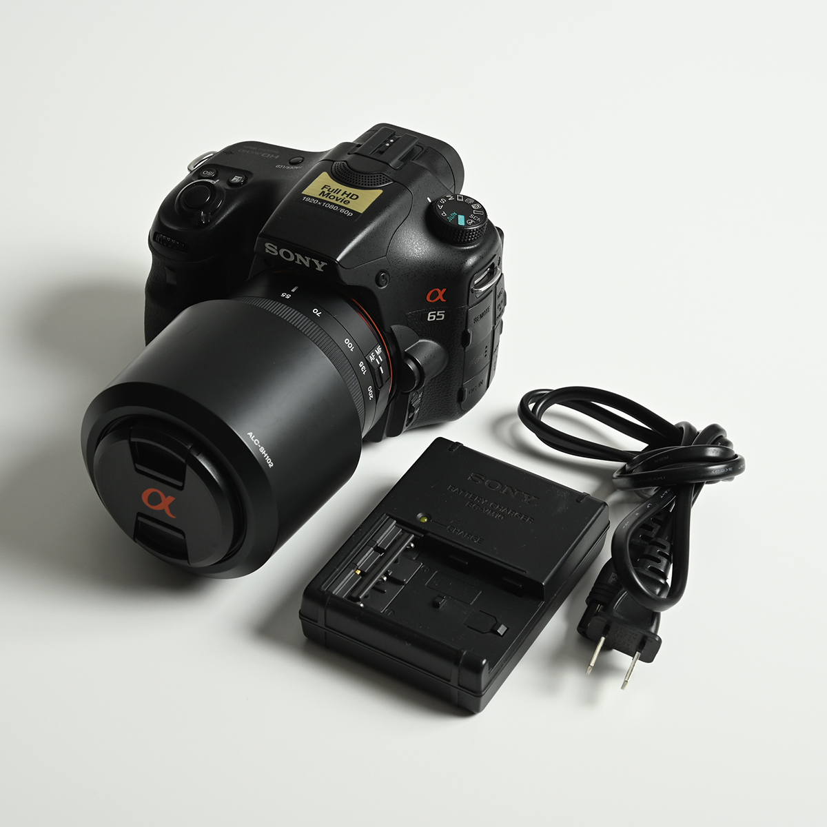 DT Sony 55-200mm SAM α65 Lens SONY ミラーレス一眼 : | ダブルズーム 