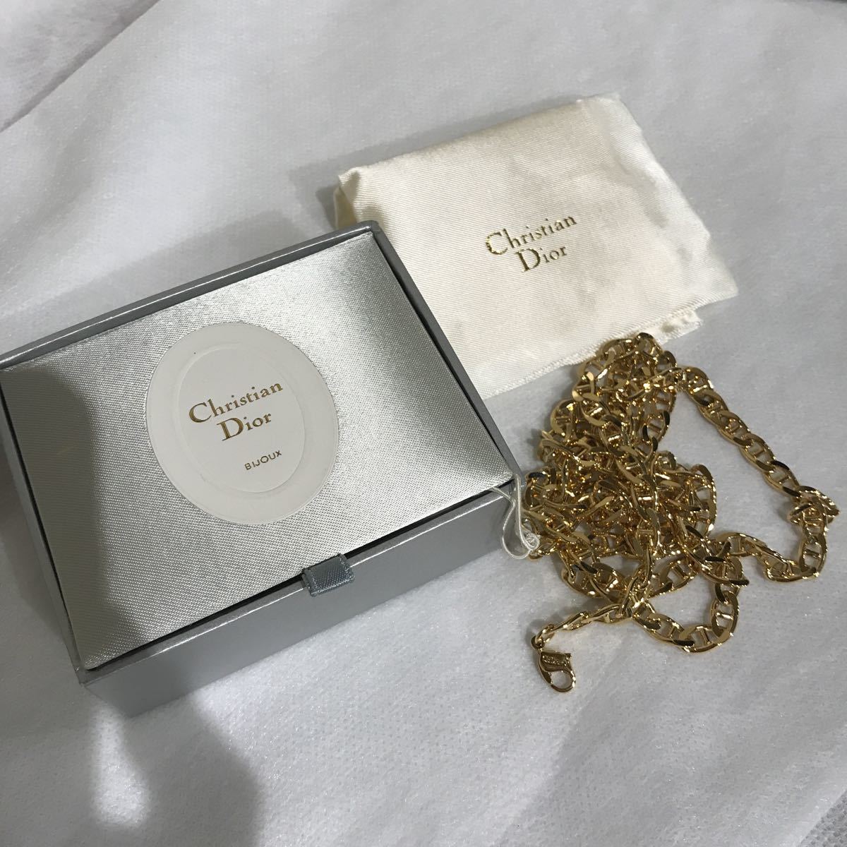 ☆Christian Dior クリスチャンディオール ネックレス ブローチ ピン 