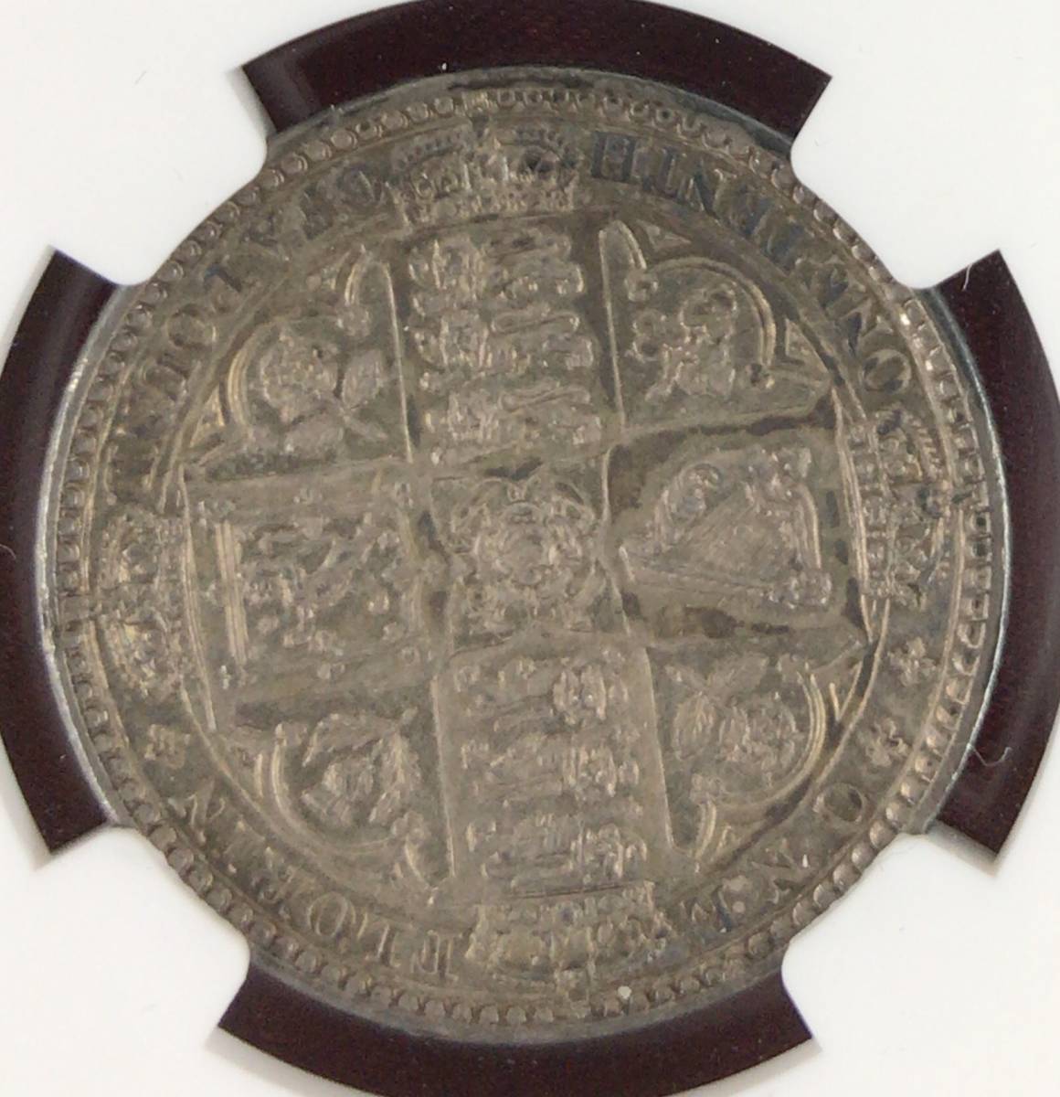 希少】NGC MS63 イギリス 1849年 ヴィクトリア ゴッドレスフローリン