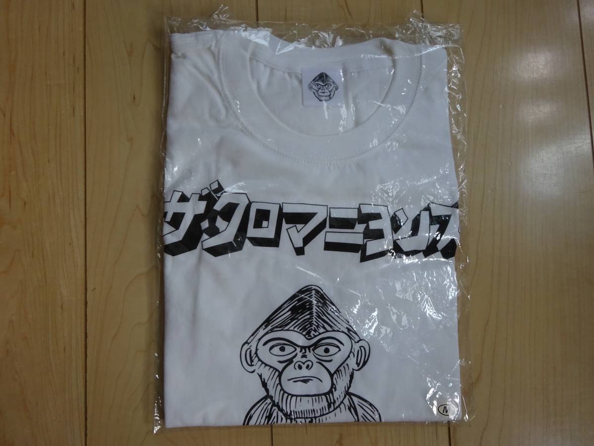 【送料無料！ネコポスで発送OK】未開封／未使用品 クロマニヨンズ 公式 Tシャツ ホワイト サイズM Tシャツ 白 ザ・クロマニヨンズ XS 新品未開封 CRO-MAGNONS)