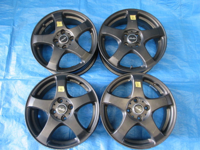 15インチ○KIRCHEIS○パッソ○社外アルミホイール○PCD 100