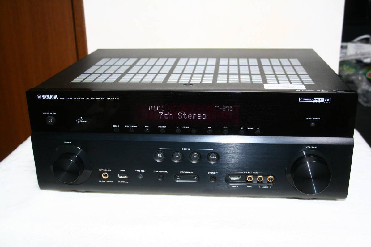RX-V771 AVアンプ YAMAHA オーディオ機器 ジャンク品＃129 7.1ch対応
