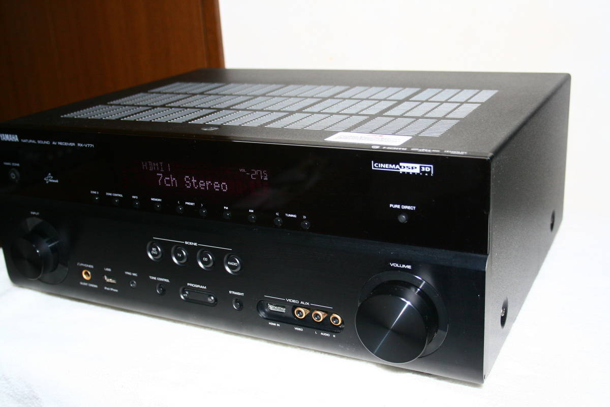 RX-V771 AVアンプ YAMAHA オーディオ機器 ジャンク品＃129 7.1ch対応