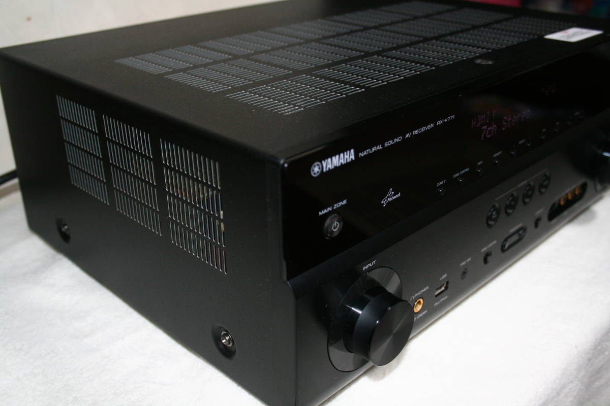 RX-V771 AVアンプ YAMAHA オーディオ機器 ジャンク品＃129 7.1ch対応