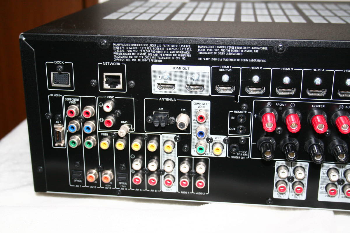 RX-V771 AVアンプ YAMAHA オーディオ機器 ジャンク品＃129 7.1ch対応
