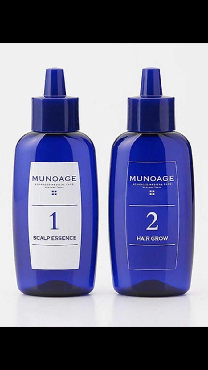 最新作，豊富な MUNOAGE ミューノアージュ ダブルアプローチヘアプログラム 各60ml(育毛剤)｜売買されたオークション情報、yahooの商品情報をアーカイブ公開 - オークファン 育毛剤
